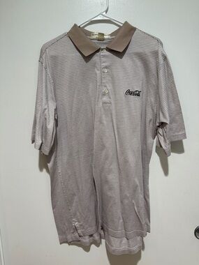 Coca Cola golf polo